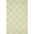 thumbnail image 2 of SAFAVIEH Cambridge Liam Geometric Wool Area Rug, Light Green/Ivory, 6' x 9', 2 of 7