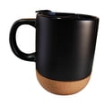 thumbnail image 4 of Taza de café Strade Fareast Limited de cerámica con fondo de corcho 400ml negro, 4 of 8
