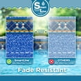 thumbnail image 2 of SmartLine 12' Round Island Tile Unibead Above Ground Swimming Pool Liner, 48" Height , 25 Gauge, 2 of 6