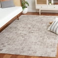 thumbnail image 2 of SAFAVIEH Micro-Loop Charlotte Solid Area Rug, Brown/Ivory, 6' x 9', 2 of 10