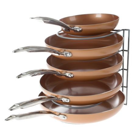 Kitchen Cabinet Pot Pan And Lid Organizer And Holder Iron