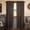 Black, Tan, variant on VHC Brands Kettle Grove Plaid Panel Scalloped Set of 2 84x40 Country Curtains, Country Black