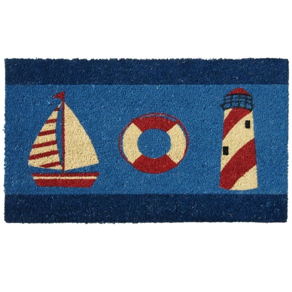 Rubber-Cal  It's Summer! Beach Doormat - 18" x 30"