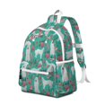 thumbnail image 2 of Great Pyrenees Dog and Flower Backpack for School,Cute School Bag,Schoolbag with Adjustable Shoulder Straps & Padded Back,13.4"x11"x4.7", 2 of 6