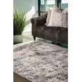 thumbnail image 7 of United Weavers Hyperion Enceladus Transitional Abstract Accent Rug, Charcoal, 1'11" x 3', 7 of 7