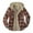 Yellow, variant on Meichang Mens Fleece Jackets Plus Size Plaid Hoodies Streetwear Button Down Shirt Jacket Classic Fit Long Sleeve Cardigan Jacket