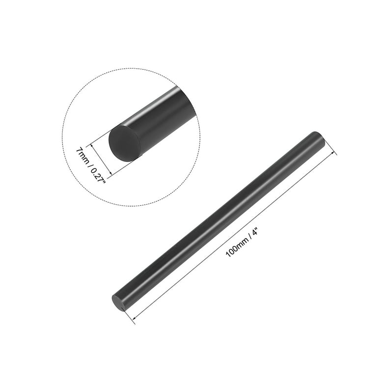 Hi-Tech Glue Sticks - Black (10pc)