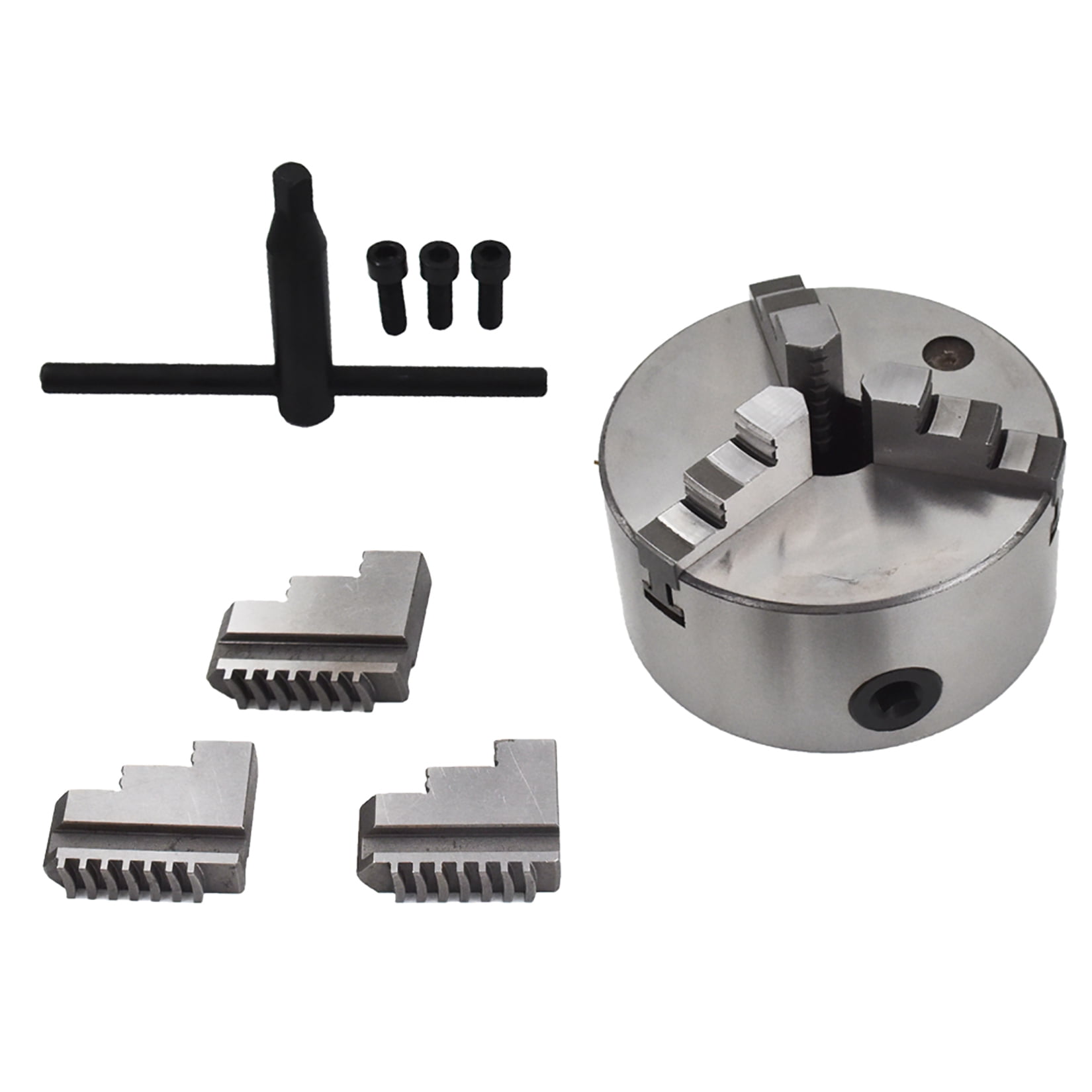 5 inch Lathe Chuck K11130 130mm 3Jaw SelfCentering Chuck for CNC