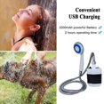 lianhanyi Portable Shower Camping Shower Outdoor Camp Electric
