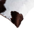 thumbnail image 2 of 12" X 20" X 5" White And Brown Cowhide  Pillow, 2 of 2