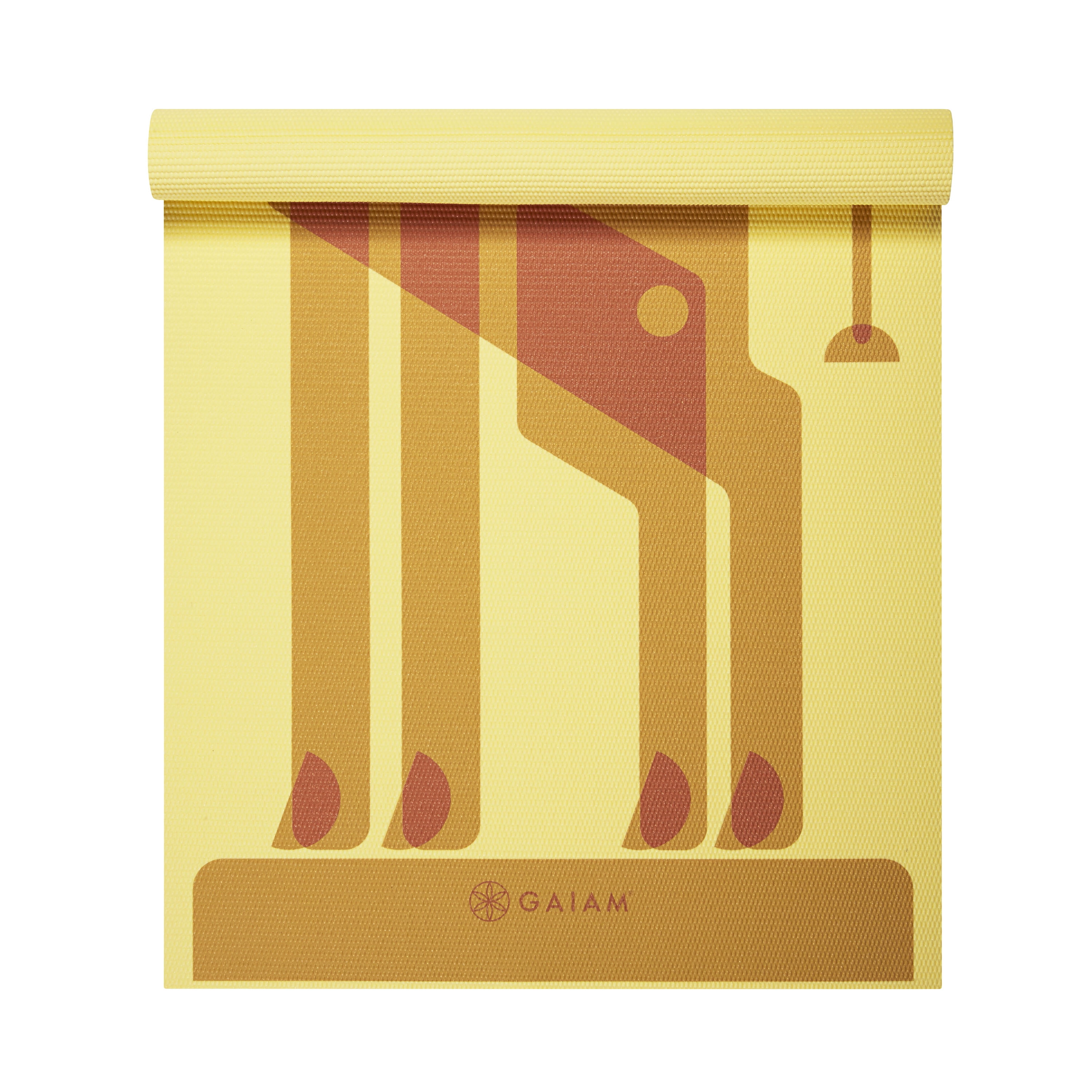 Gaiam Kids Yoga Mat, Mr. G, 3mm