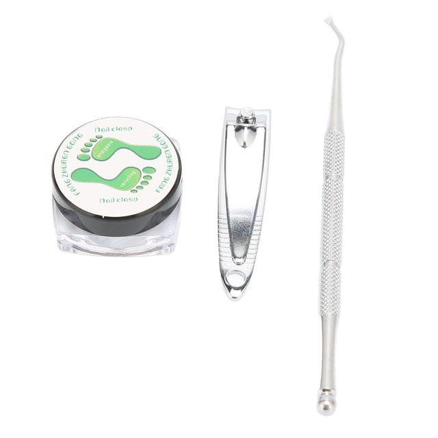 Kit corrector de juanetes, cuidado de los pies, levantador de uñas encarnadas, pedicura, enderezador, clip, tijeras para uñas n.° 2