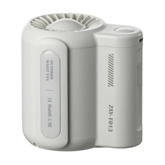 Cool Clip On Wearable Personal Fan Portable Mini Air Cooler with Three Speed Strong Airflow for Outdoor Activities and Daily Use