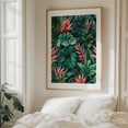 thumbnail image 6 of Rainforest Fantasy - Illustration Tropical Botanical Jungle Floral Pattern Nature Unframed Wall Art Print 30 x 40 inches, 6 of 13