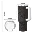 thumbnail image 4 of Daiia Black Spider On Web 1 Printed 40 oz Tumbler with Handle,Ice Bully Insulated Tumbler 2 in 1 Lid Insulated Water Bottle Stainless Steel Travel Coffee Mug, 4 of 8