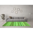 thumbnail image 3 of Ahgly Company Indoor Rectangle Abstract Green Modern Area Rugs, 8' x 12', 3 of 4