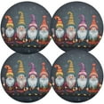 thumbnail image 2 of Dreamtimes Cute Christmas Gnome Placemats Set of 1 Non-Slip Heat Resistant Dining Table Place Mats Washable Kitchen PVC Weave Table Mats, 2 of 7