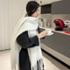 thumbnail image 1 of Nvzi Bufanda Pashmina Chales y Chales para Vestidos de Noche Viajes Oficina Bodas de Invierno Bufandas Grandes de Tacto de Cachemira, Blanco C, 1 of 4