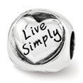thumbnail image 1 of Argent Sterling Live Simplement Perle Trilogie - Poli & Antiqued, 1 of 1