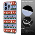 thumbnail image 6 of For iPhone 15 Pro Case (Compatible With MagSafe) Slim  Shockproof Christmas Themed Printed Pattern TPU Phone Case,Red&White,For iPhone 15 Pro, 6 of 7