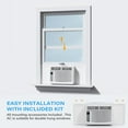 thumbnail image 4 of ROVSUN 6000 BTU 250 Sq Ft Window Air Conditioner, White, 4 of 7