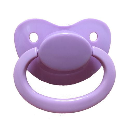 Solid Silicone Large Adult \u201cNubby\u201d Pacifiers