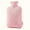 Pink, variant on 2L Hot Water Bottle for Pain Relief, Hot Water Bag for Back Pain, Heating Pad Non Toxic, Rubber.Made in PVC.