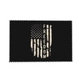 thumbnail image 7 of DouZhe Polyester Placemats Set of 4, Freedom American Flag Pattern Heat Resistant Place Mats for Dining Table, 12" x 18", 7 of 7