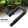 thumbnail image 2 of Buse en Forme de U en Rotation Libre d'Aquarium, Sortie d'Eau en Plastique, Durable pour Réservoir de Pêche pour Aquarium, 2 of 8
