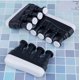 thumbnail image 4 of Dos potenciadores de dedos, entrenadores de fuerza de agarre ajustables, entrenadores ergonómicos de silicona para guitarra, piano, entrenamiento con dedos en gatillo, tratamiento de artritis y fuerz, 4 of 5