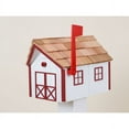thumbnail image 3 of Kunkle Holdings LLC Wooden Mailbox Clay/Blue, 3 of 5