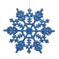 thumbnail image 1 of Vickerman M101602 8 in. Blue Glitter Snowflake 12-Pvc Box, 1 of 2