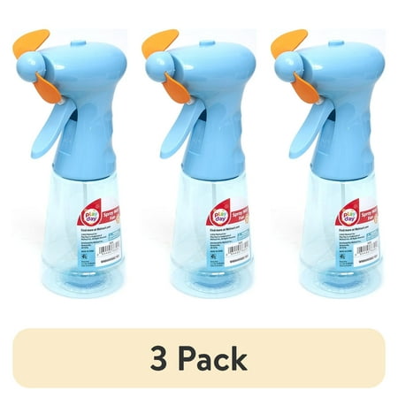 (3 pack) Play Day Spray Mist Fan, Blue