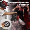 thumbnail image 4 of Casco de Motosierra Hombre Cosplay Denji Máscara Chainsawman Látex Halloween Casa de los Tesoros, 4 of 4