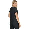 thumbnail image 2 of koi basics women's becca v-neck solid scrub top, 2 of 6