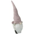 thumbnail image 3 of Northlight LED Rattan Gnome Christmas Figure - 19" - Warm White Lights - Pink and White, 3 of 5