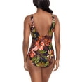 thumbnail image 2 of Miraclesuit womens 	 Crossover One-Piece, 8, Black, 2 of 4