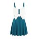 thumbnail image 3 of Traje de baño para mujer, traje de baño femenino, bikini con cuello en V profundo, monokini L, 3 of 9