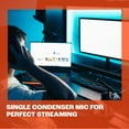 thumbnail image 4 of JBL Quantum Stream Talk - USB condenser microphone for streaming, recording and gaming. - Black, 4 of 15