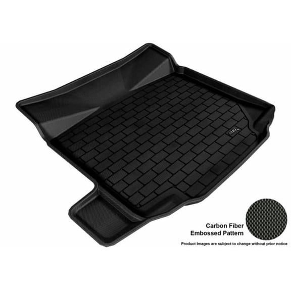 U Ace  3D Maxpider Cargo Custom Fit All-Weather Kagu Black Floor Mat for 2010-2016 Buick Lacrosse Models - Black