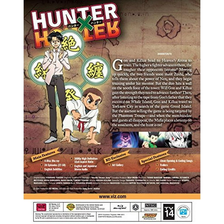 Viz Media - Hunter X Hunter Set 3, Standard Edition Blu-ray, Anime Viz Media - Hunter X Hunter Set 3, Standard Edition Blu-ray, Anime