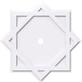 thumbnail image 3 of 18"OD x 1"ID x 10"C x 1"P Axel Architectural Grade PVC Contemporary Ceiling Medallion, 3 of 7