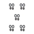 thumbnail image 2 of jesticaly Coussinets d'Oreille pour Écouteurs Réduction de Bruit Manchon de Remplacement QC25 Gris Foncé 5Ensemble, 2 of 6
