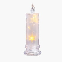 MERILER Starlight Simulation Electronic Candle Light - Battery-Powered, Romantic Decorative Night Light for Bedroom, Bedside, and Home Décor