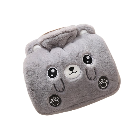 SpillProof Hot Water Bottle Double Hand Pocket Warmth Hot Water Bag for Indoor