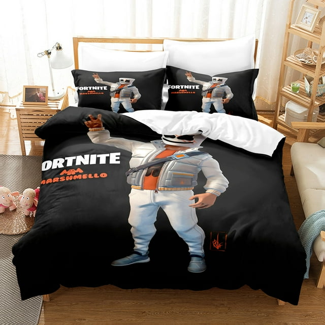 Housse de Couette de Nuit Fortress, Ensemble Trois Pièces, Microfibre, Housse de Couette, Convient aux Garçons et aux filles-Youyoupin