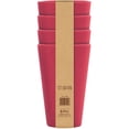 thumbnail image 2 of Wheat Fibre Tumbler 4 Pack - Fuchsia, 15 oz, 2 of 2
