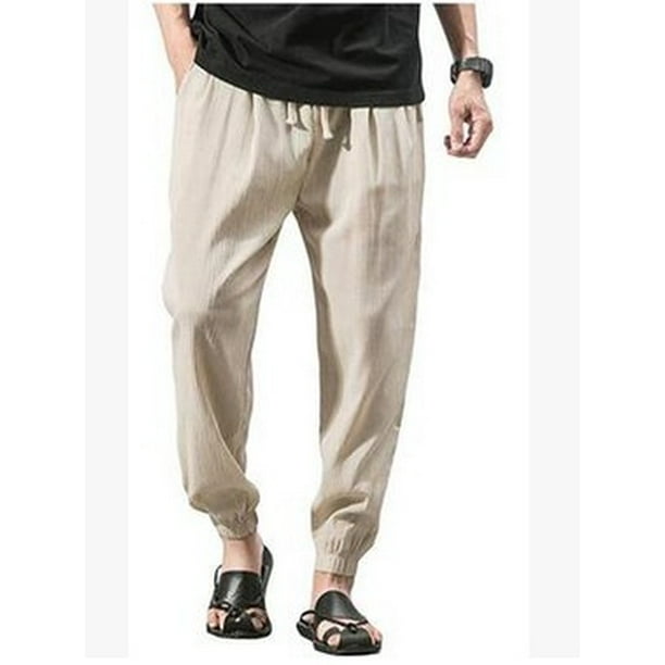 Jogger cuffed pants sale