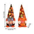 thumbnail image 4 of Naiovety Decoración de muñecas sin rostro de Halloween, adorno de hoja de arce de pavo de calabaza, accesorios de fiesta de terror, Kits de decoración para fiestas Calabaza, 4 of 6