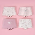 thumbnail image 4 of Bloomers for Toddler Girls 2-3 Years Cotton Underwear Toddler Undies Shorts Pants Cotton Underwear Trunks Kids Breathable Comfor t Panties 4 PCS Light Purple, 4 of 4